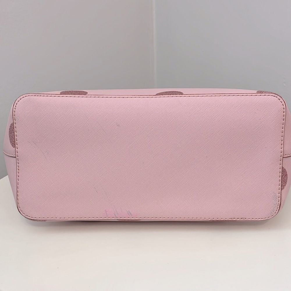 Kate Spade Pink Polka Dot Med Tote - Picture 8 of 15